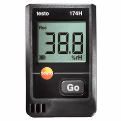 Testo 174H, CR 2032, 1 année(s), 3 V, 38 mm, 18,5 mm, 60 mm