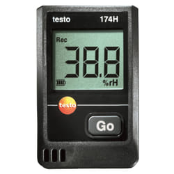 Testo 174H Intérieur & extérieur Capteur d'humidité et de température Autonome Sans fil