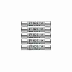 Lot de 5 pièces. 630 mA/1000 V Fusibles de rechange pour testo 760-3