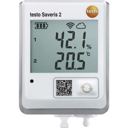 0572 2035 Saveris 2-H2 Enregistreur de données multifonction Valeur de mesure température, humidité de l'air -30 à 70 °c 0 à 100 % hr S689551 - Testo