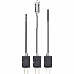 enquête · SET de sondes de température polyvalent (TE type K, classe 1) · 3 sondes de température : sonde d'air, sonde de pén ...