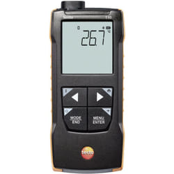 Testo - 110 Appareil de mesure de température -200 - +800 °c sonde ntc, Pt100 D343172