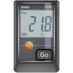 Testo - 0572 1740 02 174 t Mini-Temperatur- Datenlogger Enregistreur de données de température -30 à 70 °c