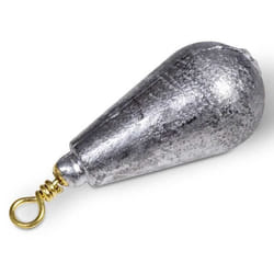 Plomb de Pêche - ZEBCO - Trophy - 25 g - Gris - Mixte - Émerillon de Haute Qualité