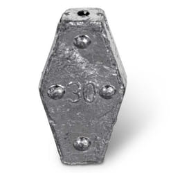 Plomb de Pêche - ZEBCO - Trophy - 40 g - Hexagonal - Qualité Supérieure