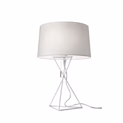 Villeroy & Boch New York, Blanc, Tissu, Métal, Chambre à coucher, Salon, E27, 1 ampoule(s), 60 W