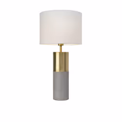 Villeroy & Boch Turin, Or, Gris, Béton, Chambre à coucher, Salon, E27, 1 ampoule(s), 60 W