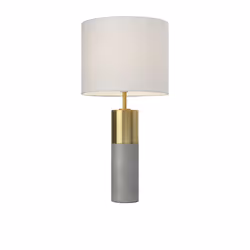 Villeroy & Boch Turin lampe de table E27 Or, Gris