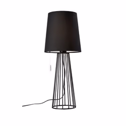 Villeroy & Boch Mailand, Chambre à coucher, Salon, Noir, Tissu, Métal, E27, 40 W, Secteur