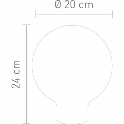 Villeroy & Boch Tokio lampe de table E27 Noir, Or, Translucide