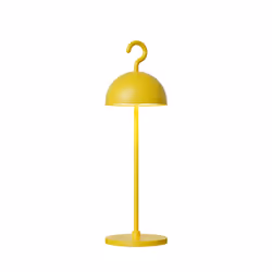 Sompex HOOK, Éclairage de table extérieur, Jaune, Aluminium, IP65, Jardin, Patio, Résistant aux intempéries