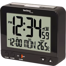 Technoline WT 195, Noir, AA, 95 x 32 x 80 mm