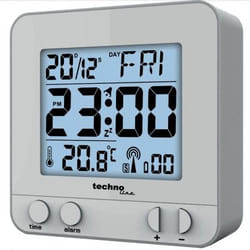 Technoline WT 235 réveille-matin Réveil numérique Argent