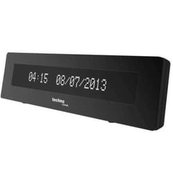 Technoline WT 435 Horloge murale et de table Horloge à quartz Rectangle Noir