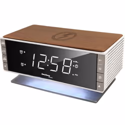 Technoline WT 487, Réveil numérique, Rectangle, Multicolore, FM, Boutons, AC/Batterie