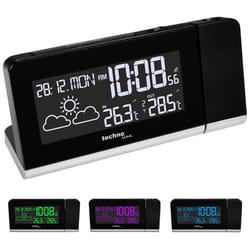 Technoline WT 539 réveille-matin Réveil numérique Noir
