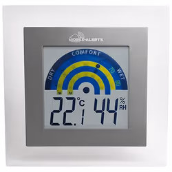 Technoline MA 10230 Intérieure Hygromètre électronique Gris, Argent