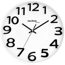 Technoline WT 4100 Quartz clock Rond Blanc