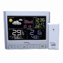 Technoline WS 6449 station météo numérique Argent Batterie