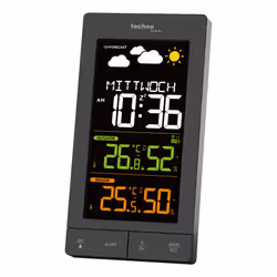 Technoline WS 6458 station météo numérique Noir AC/Batterie - Vue supplémentaire 2