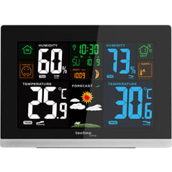 Technoline WS 6462 station météo numérique Noir LCD Batterie