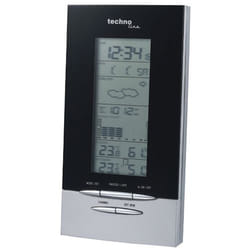 Technoline WS 7019 Noir, Argent