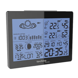 Technoline DCF-77 Noir LED Batterie