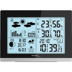 Technoline WS 6762 station météo numérique Noir Batterie