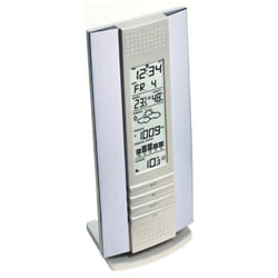 Technoline WS 7394 Aluminium, Argent LCD