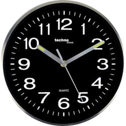 Technoline WT 7620 wall/table clock Quartz clock Rond Noir, Argent