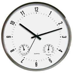 Technoline WT 7980 wall/table clock Mur Quartz clock Cercle Noir, Blanc