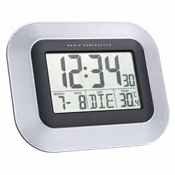 Technoline WS 8005, Réveil numérique, Noir, Argent, AA, 226 mm, 180 mm, 30 mm