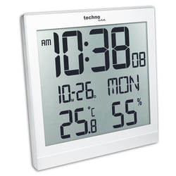 Technoline WS 8015 Réveil numérique Blanc