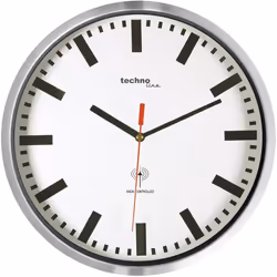 Technoline WT 8990, Mur, Cercle, Noir, Blanc, AA LR06, 30 cm