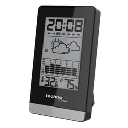 Technoline WS 9125 station météo numérique Noir, Argent