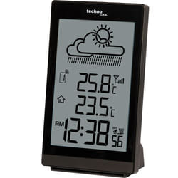 Technoline WS 9251 station météo numérique Noir