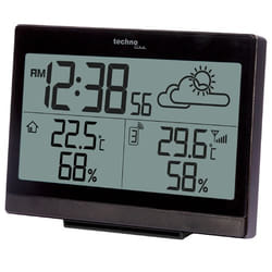 Technoline WS 9252 station météo numérique Noir