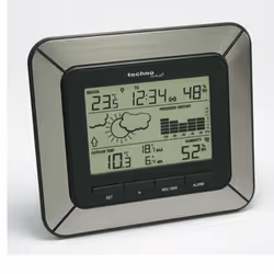 Technoline WS 9273-IT, Noir, Argent, Hygromètre d'intérieur, Thermomètre d'intérieur, Hygromètre extérieur, Thermomètre d'ext ...