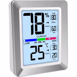 Technoline WS 9460 station météo numérique Argent Batterie