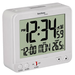 Technoline WT 195 Réveil numérique Blanc