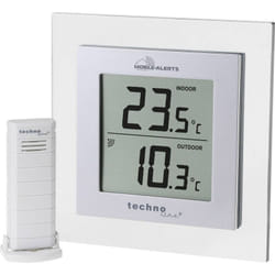 Technoline - Thermomètre numérique Techno Line ma 10450 argent, transparent