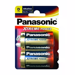 Panasonic LR20X/2BP - XTREME POWER, Batterie à usage unique, Alcaline, 1,5 V, 2 pièce(s), 142,7 g, D