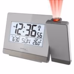 Technoline WT 538, Réveil numérique, Gris, Temps, AAA Micro LR03, 147 mm, 92 mm