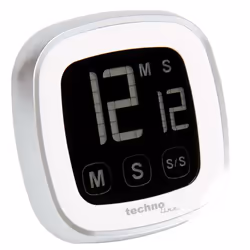 Technoline KT 400, Minuteur numérique de cuisine, Blanc, 99,9 min, AAA, 76 mm, 25 mm