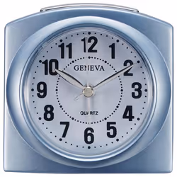 Technoline MODELL L BLUE, Réveil à quartz, Carré, Bleu, Plastique, 12h, 1 pièce(s)