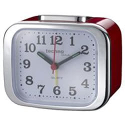 Technoline Modell XL Réveil à quartz Rouge