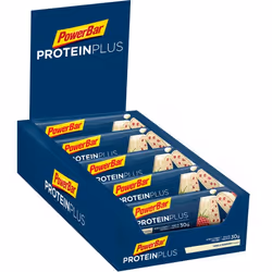 PowerBar 33% Protein Plus, Framboise, 90 g, Protéine de lactosérum, 347 kcal, 386 kcal, 1456 kJ