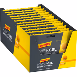 PowerBar PowerGel Shots (24 X 60gr) - Orange