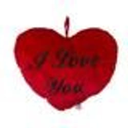 Coussin - I Love You - Rouge - 35 cm - Intérieur - Mixte