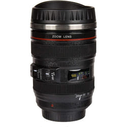 Thermos - OUT OF THE BLUE - Objectif de Camera - Inox - 350 mL - Noir